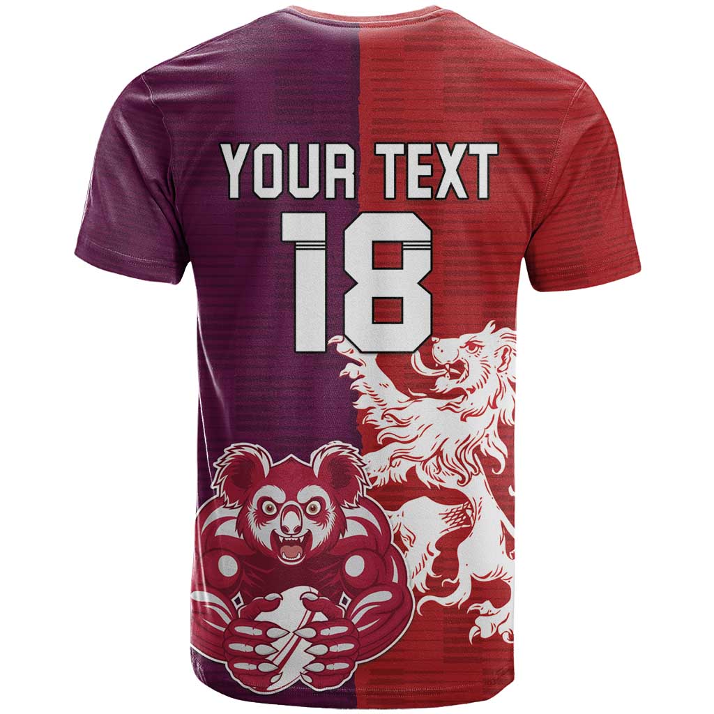 Custom British Lions Brumbies T Shirt Unique Style - Wonder Print Shop