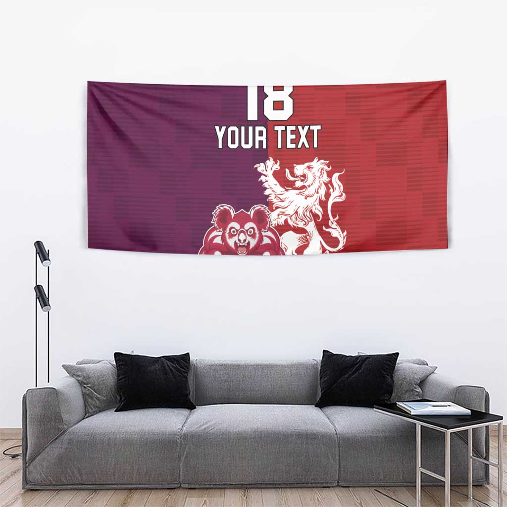 Custom British Lions Brumbies Tapestry Unique Style - Wonder Print Shop