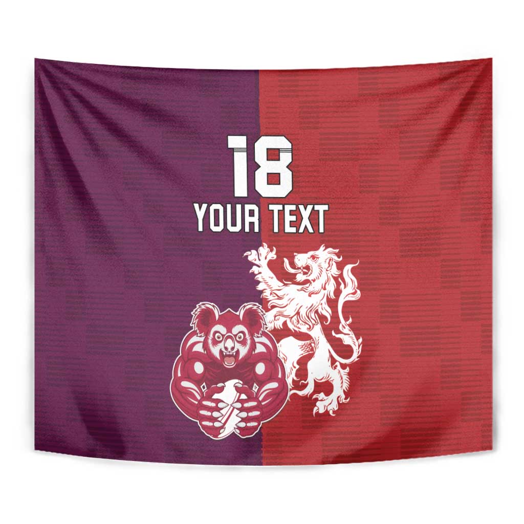 Custom British Lions Brumbies Tapestry Unique Style - Wonder Print Shop