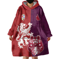 Custom British Lions Brumbies Wearable Blanket Hoodie Unique Style - Wonder Print Shop