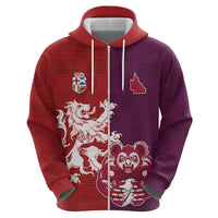 Custom British Lions Brumbies Zip Hoodie Unique Style - Wonder Print Shop