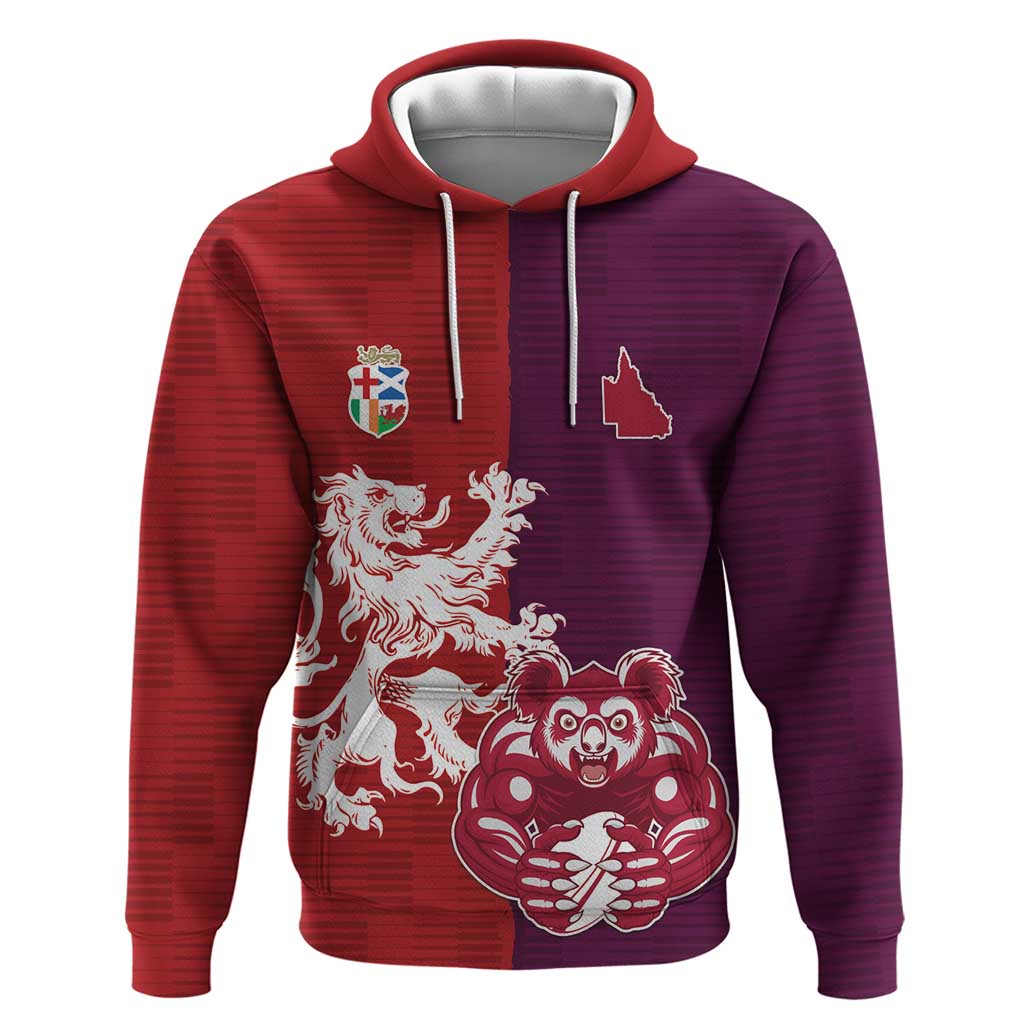 Custom British Lions Brumbies Zip Hoodie Unique Style - Wonder Print Shop