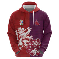 Custom British Lions Brumbies Zip Hoodie Unique Style - Wonder Print Shop