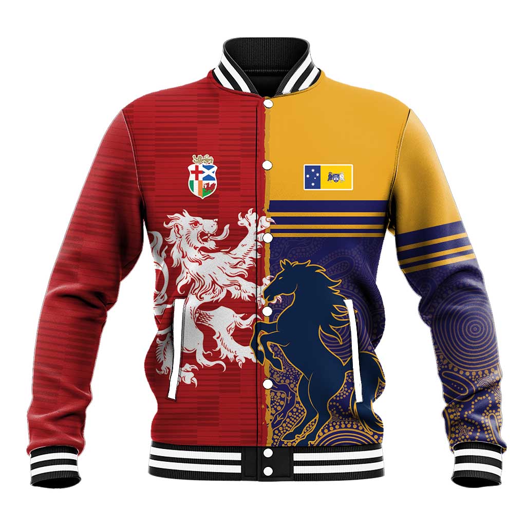 Custom British Lions Queensland Baseball Jacket Unique Style - Wonder Print Shop
