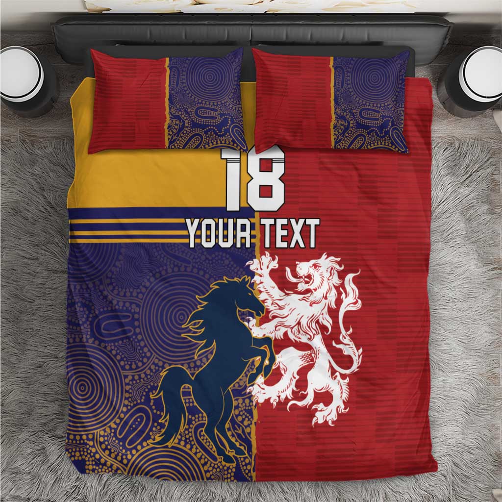 Custom British Lions Queensland Bedding Set Unique Style - Wonder Print Shop