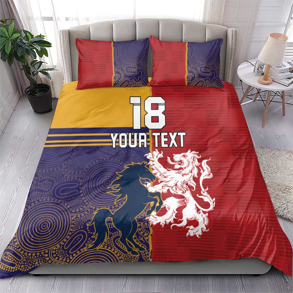 Custom British Lions Queensland Bedding Set Unique Style - Wonder Print Shop