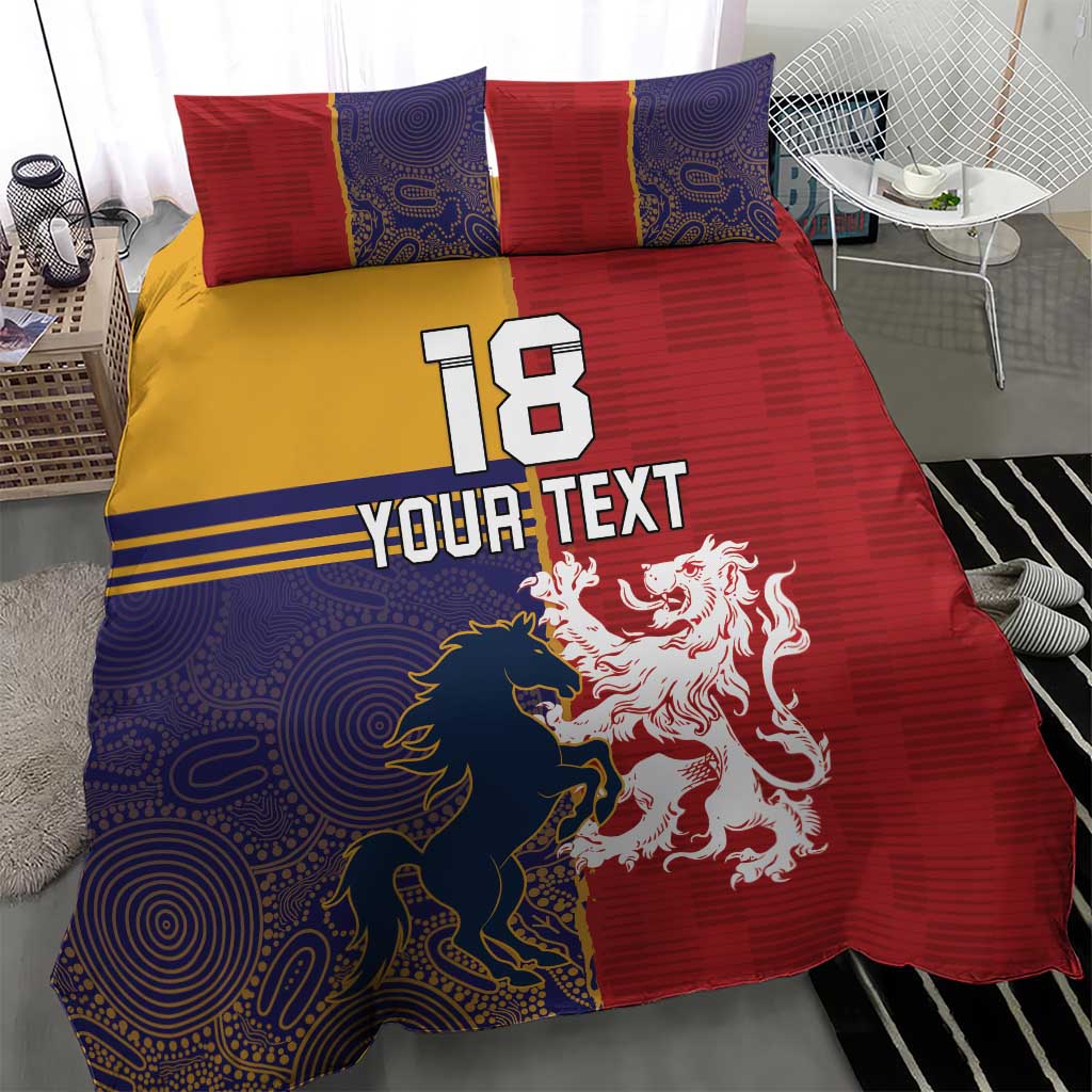 Custom British Lions Queensland Bedding Set Unique Style - Wonder Print Shop