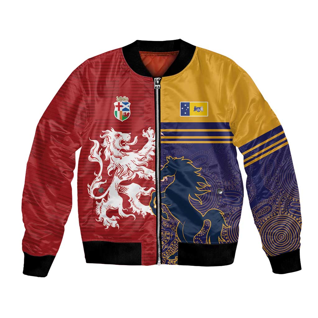 Custom British Lions Queensland Bomber Jacket Unique Style - Wonder Print Shop