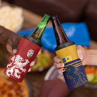 Custom British Lions Queensland 4 in 1 Can Cooler Tumbler Unique Style - Wonder Print Shop