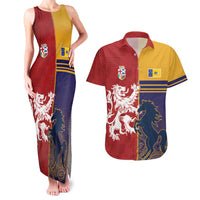 Custom British Lions Queensland Couples Matching Tank Maxi Dress and Hawaiian Shirt Unique Style - Wonder Print Shop