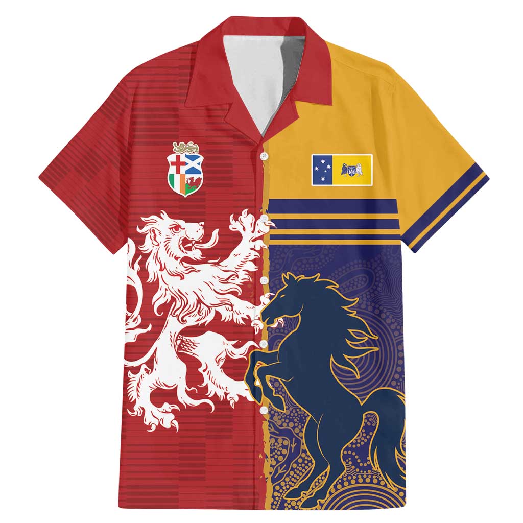 Custom British Lions Queensland Family Matching Mermaid Dress and Hawaiian Shirt Unique Style - Wonder Print Shop