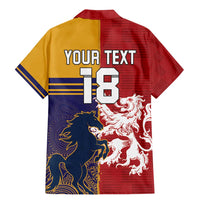 Custom British Lions Queensland Family Matching Mermaid Dress and Hawaiian Shirt Unique Style - Wonder Print Shop