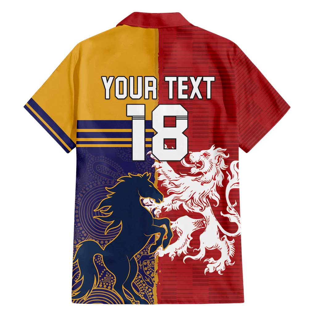 Custom British Lions Queensland Family Matching Puletasi and Hawaiian Shirt Unique Style - Wonder Print Shop