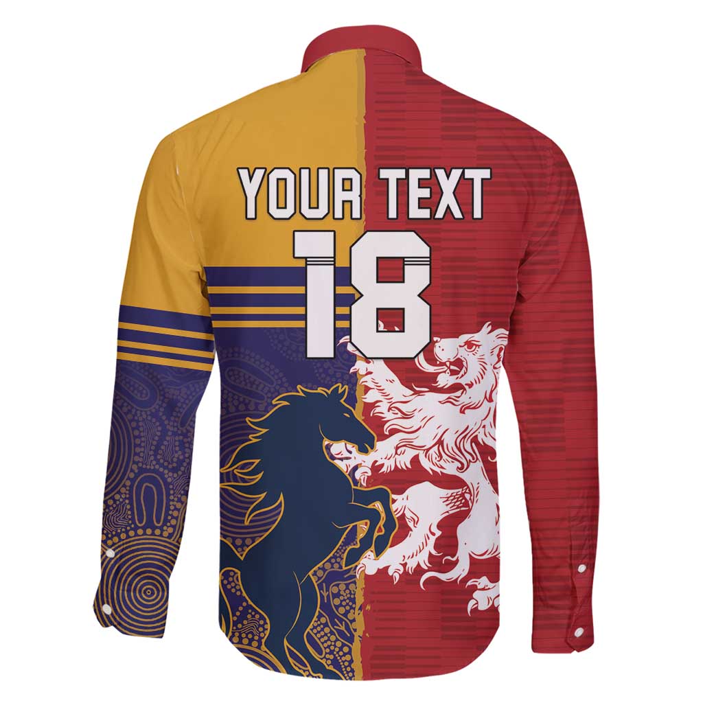 Custom British Lions Queensland Family Matching Tank Maxi Dress and Hawaiian Shirt Unique Style - Wonder Print Shop