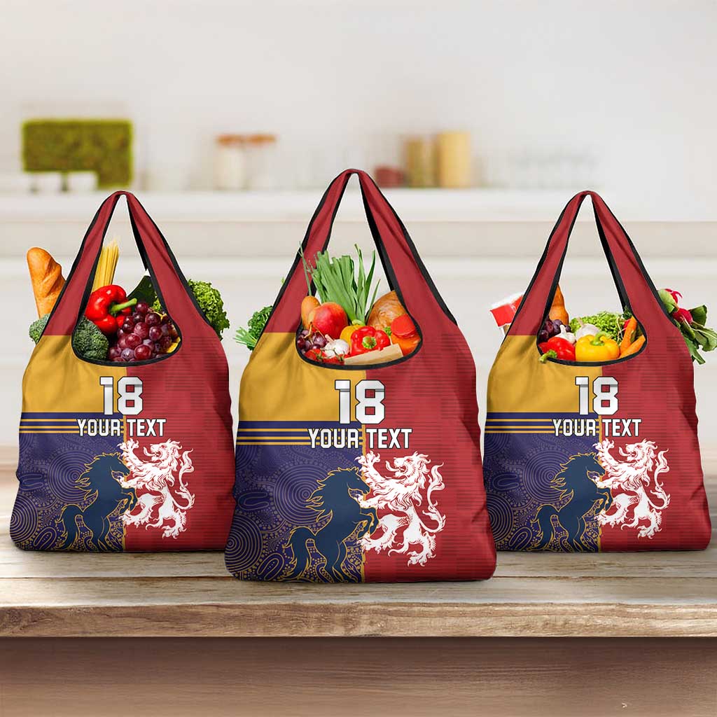 Custom British Lions Queensland Grocery Bag Unique Style - Wonder Print Shop