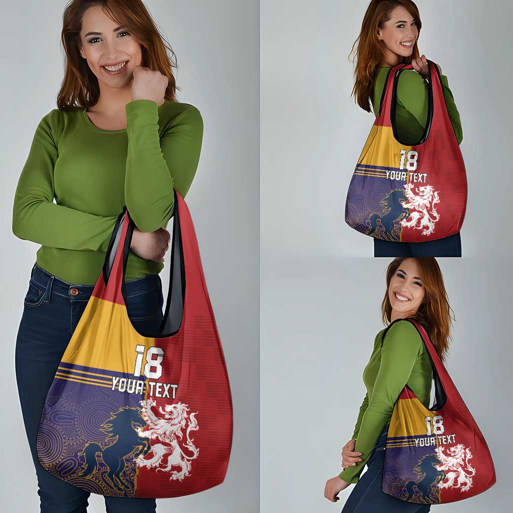 Custom British Lions Queensland Grocery Bag Unique Style - Wonder Print Shop