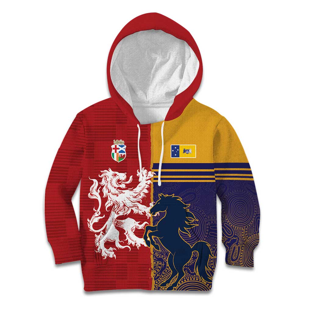 Custom British Lions Queensland Kid Hoodie Unique Style - Wonder Print Shop
