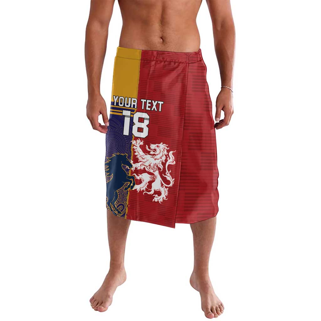 Custom British Lions Queensland Lavalava Unique Style - Wonder Print Shop