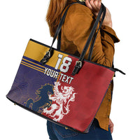 Custom British Lions Queensland Leather Tote Bag Unique Style - Wonder Print Shop