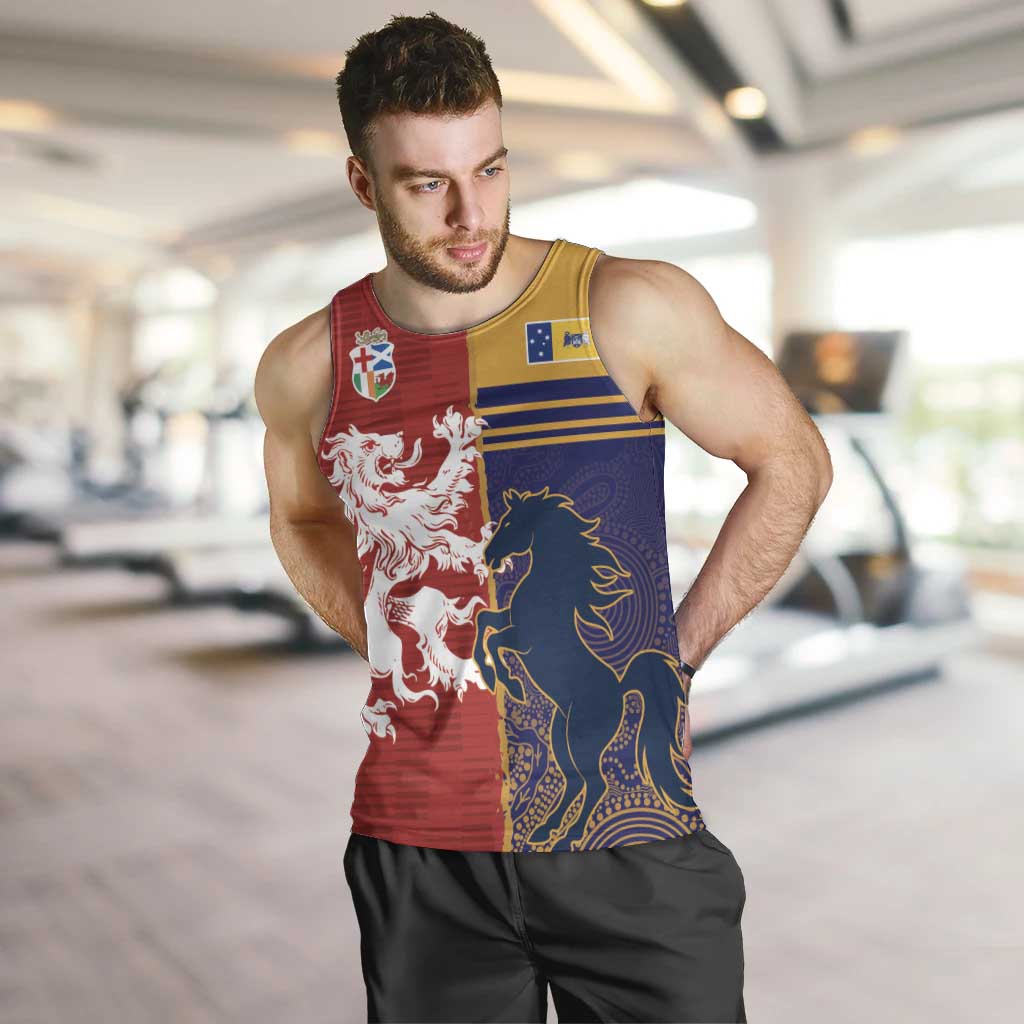 Custom British Lions Queensland Men Tank Top Unique Style - Wonder Print Shop