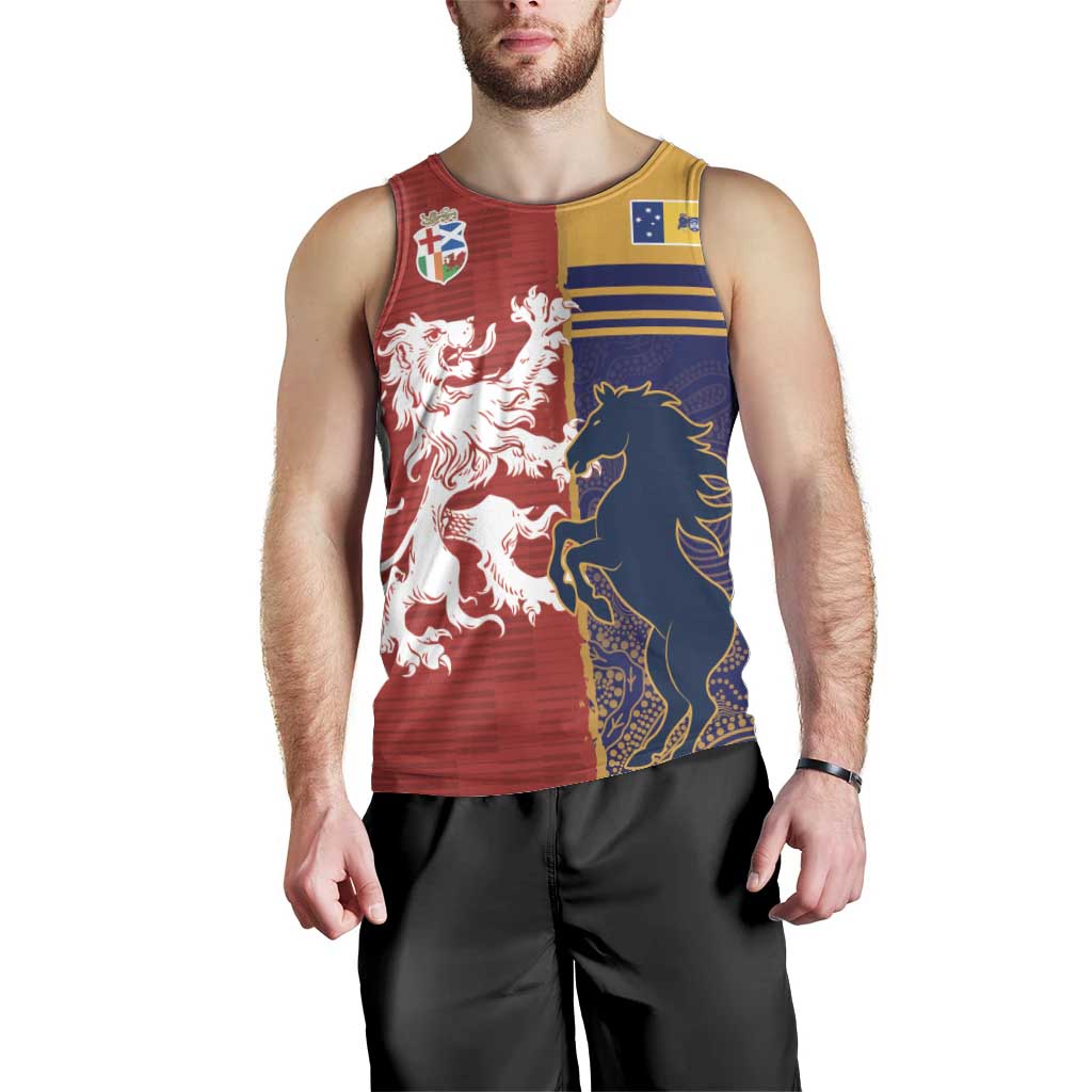 Custom British Lions Queensland Men Tank Top Unique Style - Wonder Print Shop