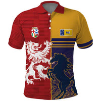 Custom British Lions Queensland Polo Shirt Unique Style - Wonder Print Shop