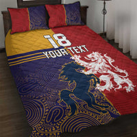 Custom British Lions Queensland Quilt Bed Set Unique Style - Wonder Print Shop