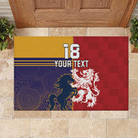Custom British Lions Queensland Rubber Doormat Unique Style - Wonder Print Shop