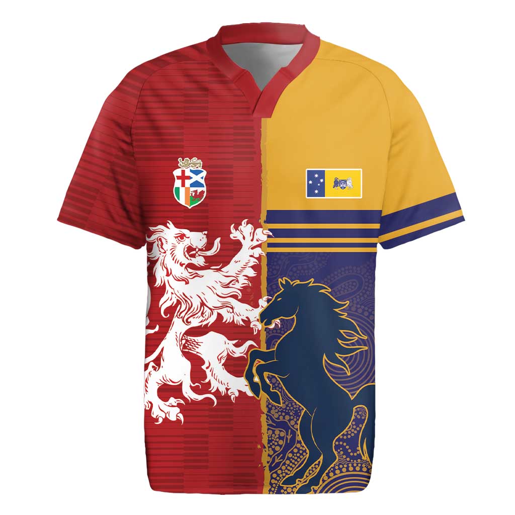 Custom British Lions Queensland Rugby Jersey Unique Style - Wonder Print Shop