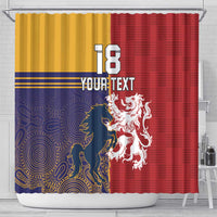 Custom British Lions Queensland Shower Curtain Unique Style - Wonder Print Shop