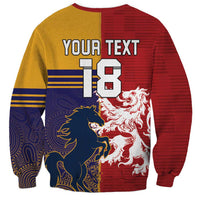 Custom British Lions Queensland Sweatshirt Unique Style - Wonder Print Shop