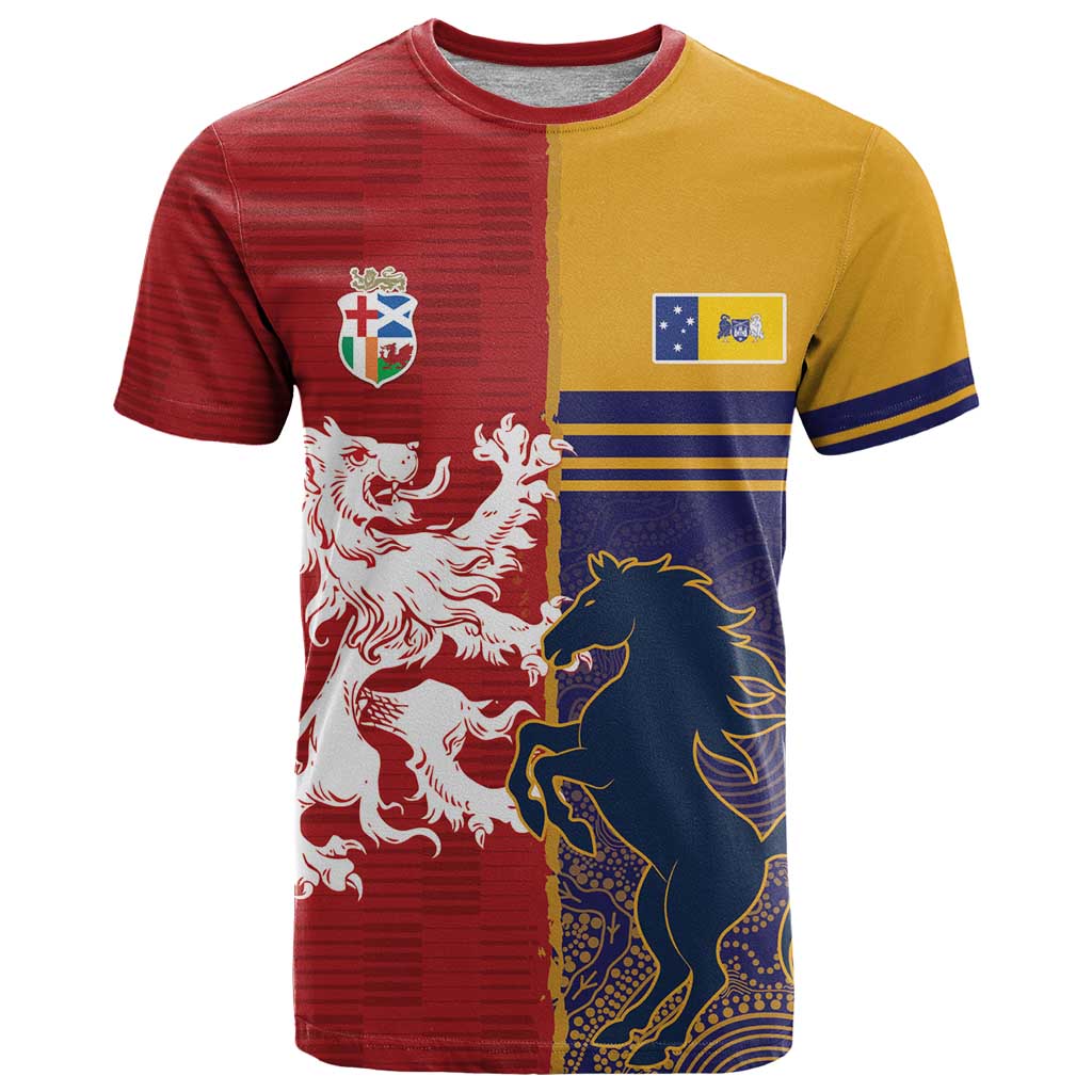 Custom British Lions Queensland T Shirt Unique Style - Wonder Print Shop