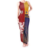 Custom British Lions Queensland Tank Maxi Dress Unique Style - Wonder Print Shop