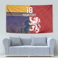 Custom British Lions Queensland Tapestry Unique Style - Wonder Print Shop