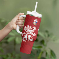 Custom British Lions Queensland Tumbler With Handle Unique Style - Wonder Print Shop