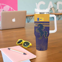 Custom British Lions Queensland Tumbler With Handle Unique Style - Wonder Print Shop