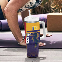 Custom British Lions Queensland Tumbler With Handle Unique Style - Wonder Print Shop
