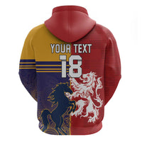 Custom British Lions Queensland Zip Hoodie Unique Style - Wonder Print Shop