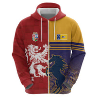 Custom British Lions Queensland Zip Hoodie Unique Style - Wonder Print Shop