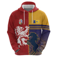 Custom British Lions Queensland Zip Hoodie Unique Style - Wonder Print Shop
