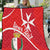 Personalized Malta Cross Coat Of Arms Quilt - Wonder Print Shop