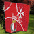 Personalized Malta Cross Coat Of Arms Quilt - Wonder Print Shop