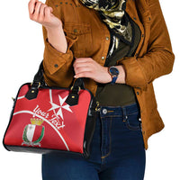 Personalized Malta Cross Coat Of Arms Shoulder Handbag