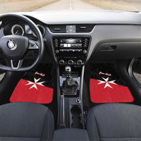 Personalized Malta Cross With Valletta Capital Car Mats - Wonder Print Shop