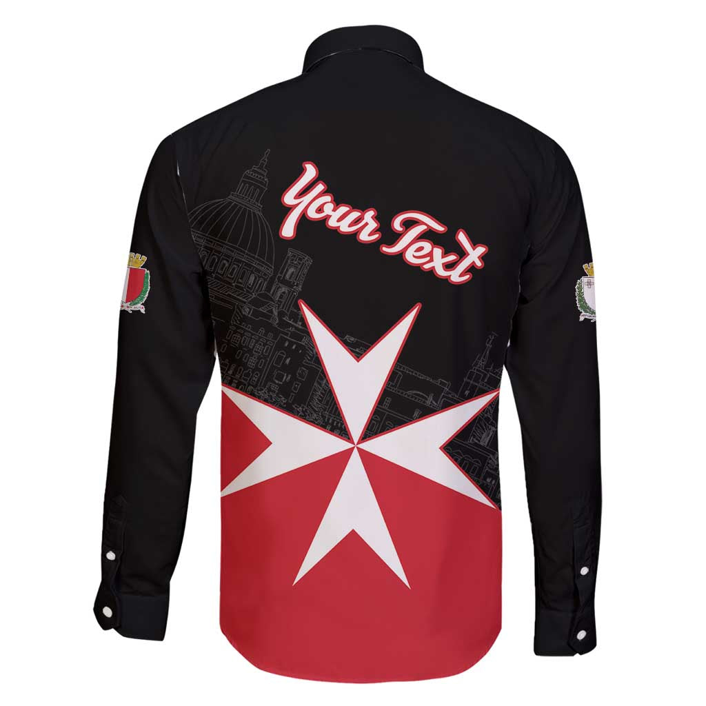 Personalized Malta Cross With Valletta Capital Family Matching Long Sleeve Bodycon Dress and Hawaiian Shirt - Wonder Print Shop
