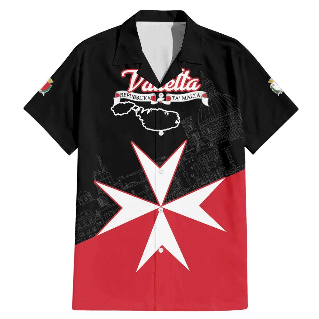 Personalized Malta Cross With Valletta Capital Family Matching Mermaid Dress and Hawaiian Shirt - Wonder Print Shop