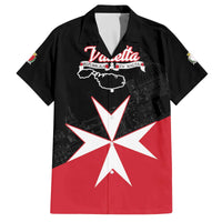 Personalized Malta Cross With Valletta Capital Family Matching Off Shoulder Short Dress and Hawaiian Shirt - Wonder Print Shop