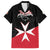 Personalized Malta Cross With Valletta Capital Family Matching Puletasi and Hawaiian Shirt - Wonder Print Shop