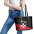 Personalized Malta Cross With Valletta Capital Leather Tote Bag - Wonder Print Shop