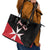 Personalized Malta Cross With Valletta Capital Leather Tote Bag - Wonder Print Shop